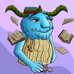 SATAN IS BLUE #466