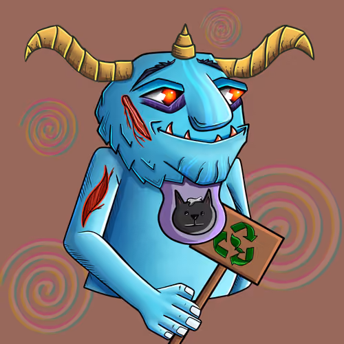 SATAN IS BLUE #360