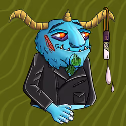 SATAN IS BLUE #167