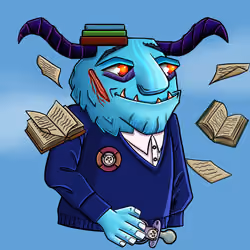 SATAN IS BLUE #129