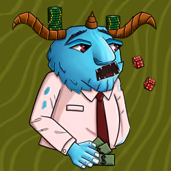 SATAN IS BLUE #338
