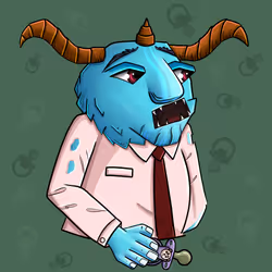SATAN IS BLUE #106