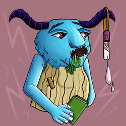 SATAN IS BLUE #488