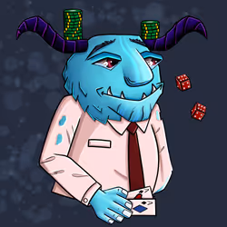 SATAN IS BLUE #308