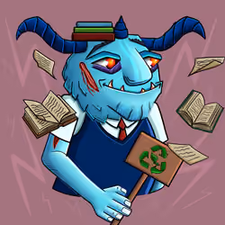 SATAN IS BLUE #168