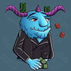 SATAN IS BLUE #72
