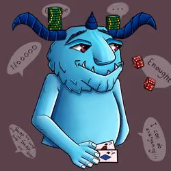 SATAN IS BLUE #111