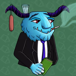 SATAN IS BLUE #372