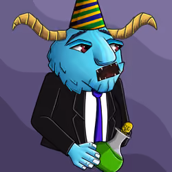 SATAN IS BLUE #234