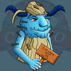 SATAN IS BLUE #246