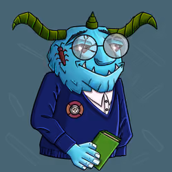 SATAN IS BLUE #154