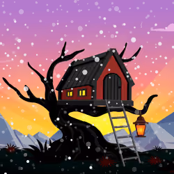 Hooty Owls Treehouse #1779