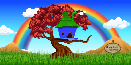 Hooty Owls Treehouse #2044