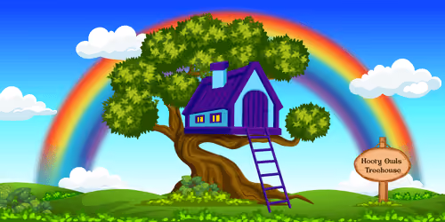 Hooty Owls Treehouse #1225