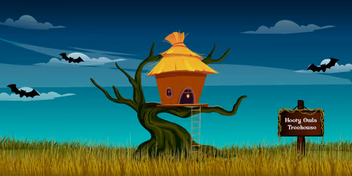 Hooty Owls Treehouse #553