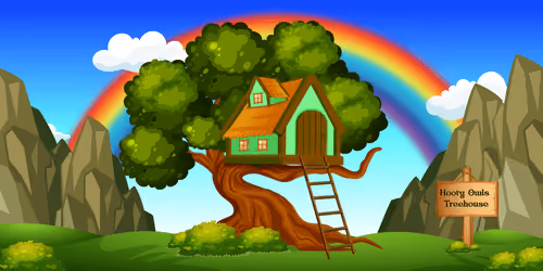 Hooty Owls Treehouse #2256