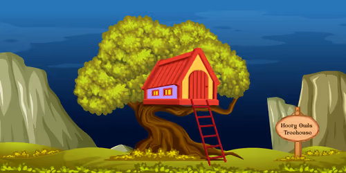 Hooty Owls Treehouse #1600