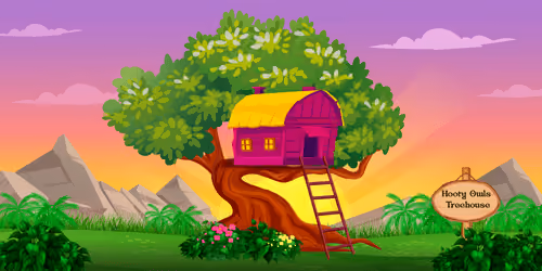 Hooty Owls Treehouse #1401