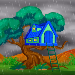 Hooty Owls Treehouse #1908