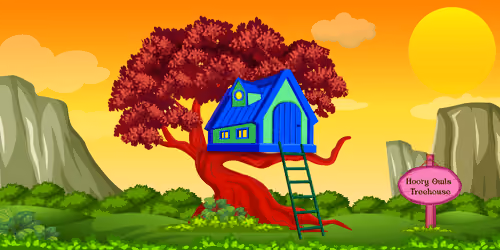 Hooty Owls Treehouse #612