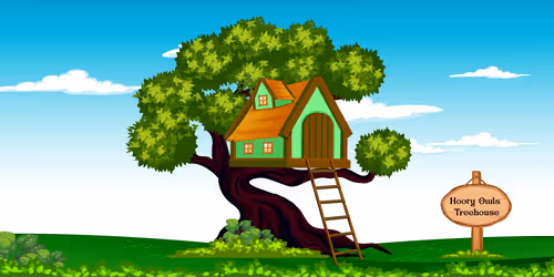 Hooty Owls Treehouse #2421