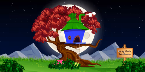 Hooty Owls Treehouse #1796