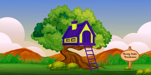 Hooty Owls Treehouse #1253