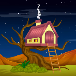 Hooty Owls Treehouse #1324