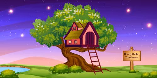 Hooty Owls Treehouse #2360