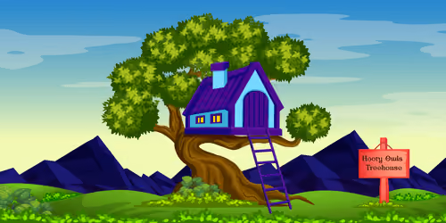 Hooty Owls Treehouse #1882