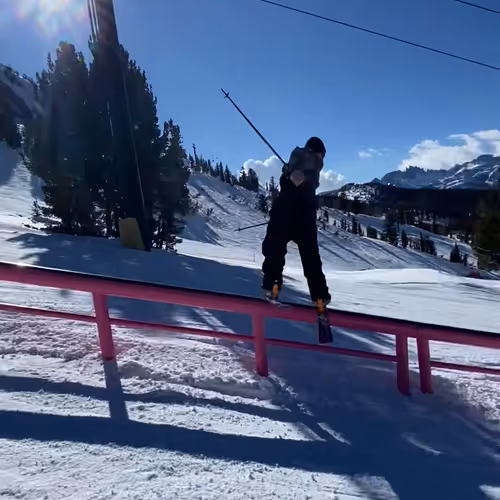 Computer Blue At Mammoth