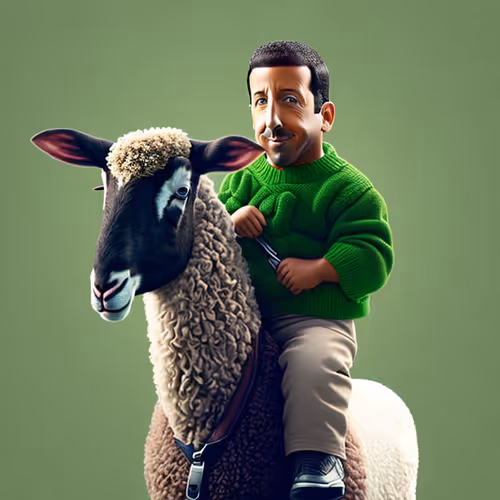 Riding On A Lamb