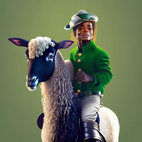 Riding On A Lamb
