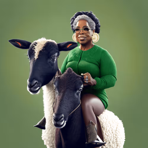 Riding On A Lamb