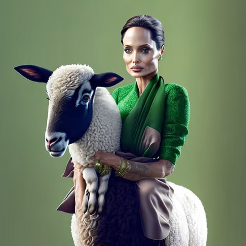 Riding On A Lamb