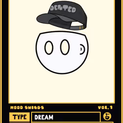 Dented Hat Black