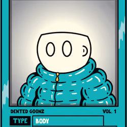 Wonky Puffer Turquoise