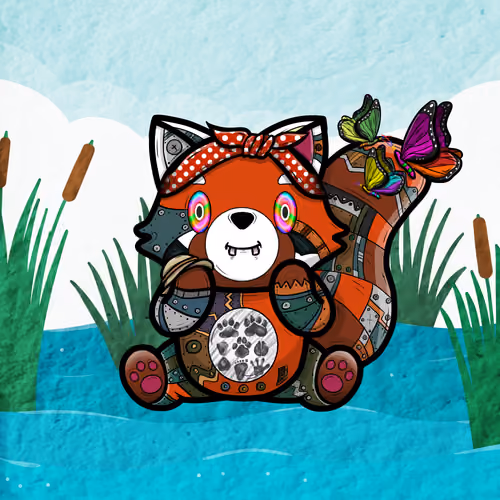 Red Panda Cub #3709