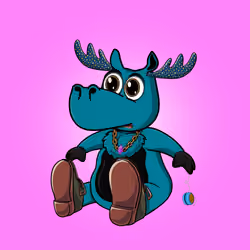 Baby Moose #3156