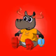 Baby Moose #2728