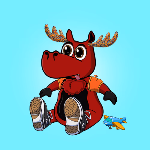 Baby Moose #3044