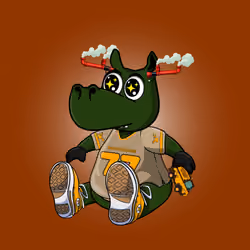 Baby Moose #1855