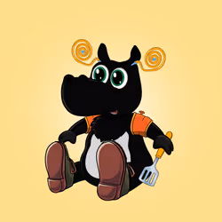 Baby Moose #3087