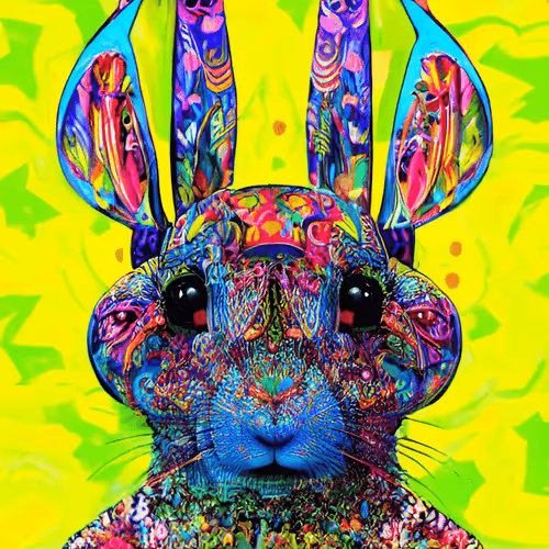 Psychedelic Rabbids #35