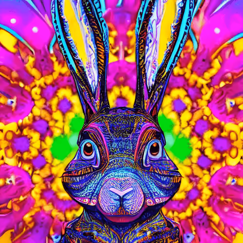 Psychedelic Rabbids #79