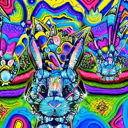 Psychedelic Rabbids #7