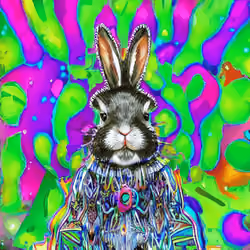 Psychedelic Rabbids #98
