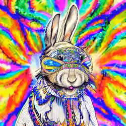 Psychedelic Rabbids #36