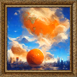 Orange appearance