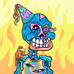 Toxic Skulls Club #4544
